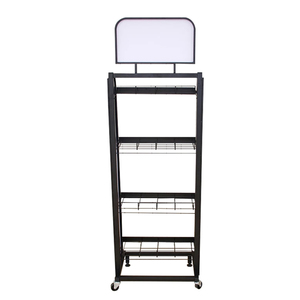 Impresión de tablero de espuma de PVC para supermercado, tienda minorista, comida, aperitivos y juguetes para niños, expositores de metal con ruedas - Product Image 5