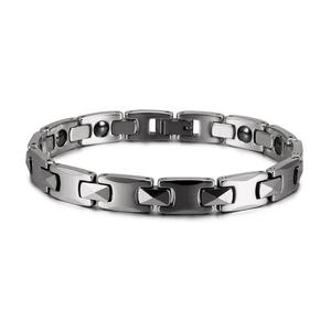 Bracelets en tungstène pour hommes en gros, bijoux de marque, chaîne de main pour femmes, bracelets et joncs en carbure de tungstène pour garçons - Product Image 4