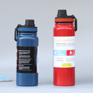 FX Factory 600ml 800ml <span class=keywords><strong>1000ml</strong></span> Frasco de Vacío Térmico de acero inoxidable aislado portátil Botella de agua para acampar de viaje - Product Image 6