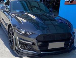 Diffuseur de pare-chocs arrière GT350 amélioré avec 4 sorties d'échappement, séparateur, spoiler, kit carrosserie, pièce de voiture pour Ford <span class=keywords><strong>Mustang</strong></span> 2015-2017, accessoire de tuning - Product Image 3