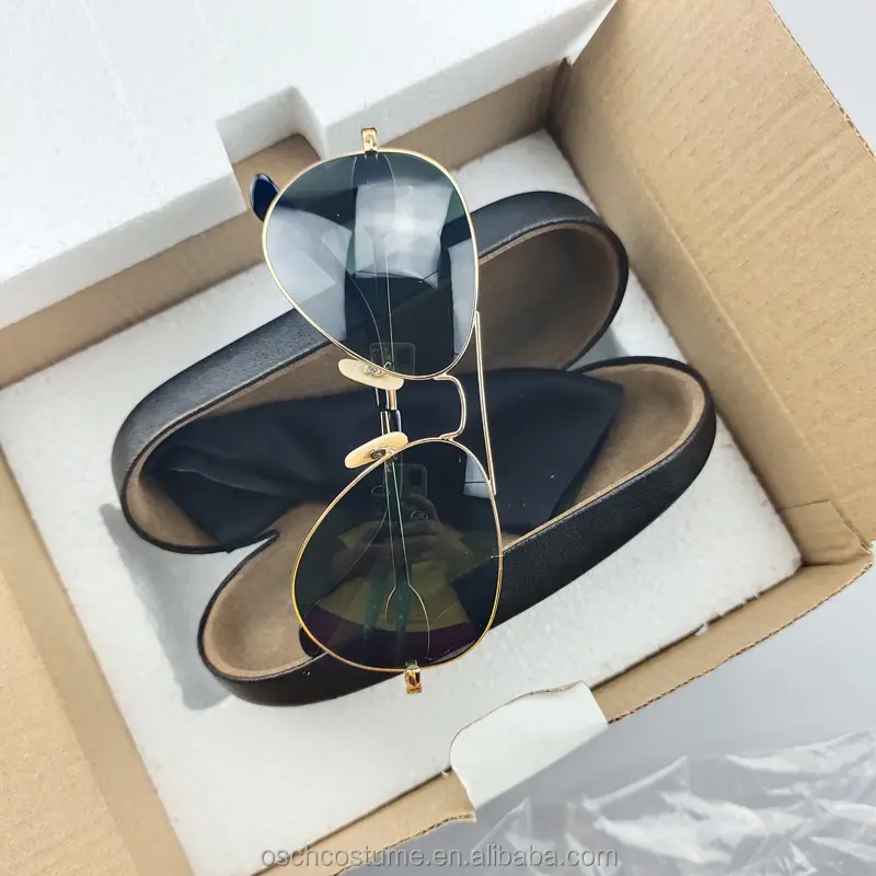 stock for sale sunglasses metal pilot aviator fashion glasses ready to ship Retail wholesaler factory manufacture eyewear
