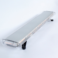 Barra de Luces LED de Alta Potencia de 12 V, Lámpara de Advertencia de Emergencia para Camiones, con Soportes para Lámpara Estroboscópica en el Techo Incluidos