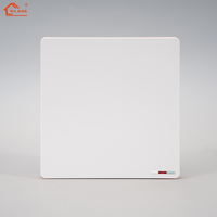 KLASS-Interruptor de pared clásico británico estándar, 1/2/3/4 Gang, 1/2 vías, placa de pintura en aerosol sensible a la piel para interruptor de luz eléctrica