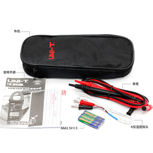 เครื่องมือวัด UNI-T UT213C ระดับอุตสาหกรรม แบบพกพา หน้าจอ LCD แสดงค่าจริง NCV AC 400A พร้อมเครื่องสอบเทียบ - Product Image 1