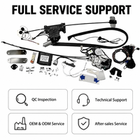 Kit de modification pour porte coulissante automatique électrique Odyssey en fer, compatible avec le modèle de voiture