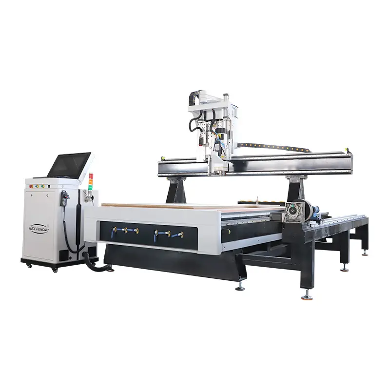1325 4 axis wood routers cnc kitchen cabinet door making furniture manufacturing equipment