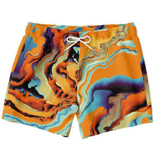 Top Manufacturer Sublimation Solid Casual Swim <b>Shorts</b> for Men Customized Design Breathable <b>Quick</b> <b>Dry</b> New Latest Arrival - Product Image 5