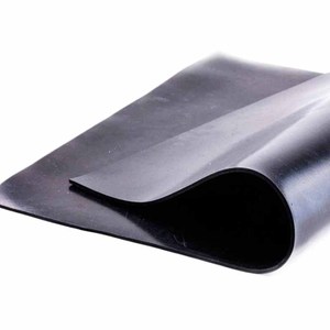 Tấm cao su chống cháy EPDM đen tự dập tắt lửa không cháy EPDM đen chống cháy tấm cao su - Product Image 1