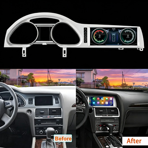 Lecteur DVD de voiture Penhui pour <span class=keywords><strong>Audi</strong></span> <span class=keywords><strong>Q7</strong></span> 2005-2015, écran multimédia radio, audio vidéo, DSP, navigation, unité principale 2 Din, CarPlay - Product Image 3