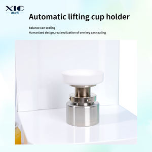 เครื่องปิดผนึกกระป๋องกระป๋องและกระป๋องเครื่องดื่มโซดาอัตโนมัติแบบไม่มีโรตารี่เครื่องปิดผนึกกระป๋องพลาสติกกระป๋องบรรจุกระป๋องโรงงาน2วินาที - Product Image 4