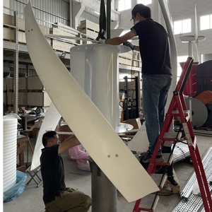 เครื่องกำเนิดไฟฟ้าพลังงานลมความเร็วลมต่ำ 600W 1000W 2000W 3000W แบบแกนตั้ง 24V 48V VAWT สำหรับขาย RX-XV2 เครื่องกำเนิดไฟฟ้าพลังงานลม 3kw - Product Image 6