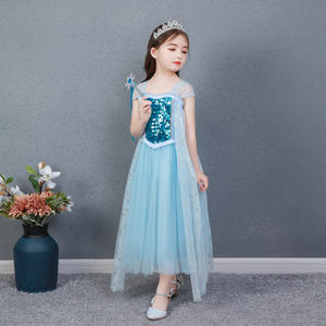 ชุดเจ้าหญิงน้ำแข็ง<span class=keywords><strong>ส</strong></span>ไตล์ยอดนิยม <span class=keywords><strong>เอ</strong></span>ลซ่า ชุดแ<span class=keywords><strong>ส</strong></span>ดงเด็ก ชุดคลุมเลื่อม ชุดเด็กสำหรับงานคาร์นิวัลและ<span class=keywords><strong>งาน</strong></span>ปาร์ตี้ - Product Image 2