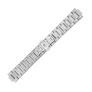 Bracelet de montre en acier inoxydable argenté avec fermoir papillon, bracelet de remplacement 18mm 19mm 20mm pour montre-bracelet de style Oyster - Product Image 3