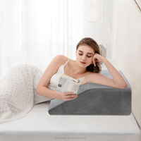 Oreiller en mousse d'élévation de jambe de haute qualité à bas prix pour le ronflement, la circulation, la grossesse, la sciatique, le repos des jambes
