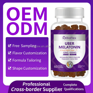Permen Kunyah Melatonin Solilan 10mg dengan Akar Ashwagandha, GABA, <span class=keywords><strong>Vitamin</strong></span> B6, <span class=keywords><strong>B12</strong></span>, Magnesium Glisinat untuk Remaja (Label Pribadi) - Product Image 5