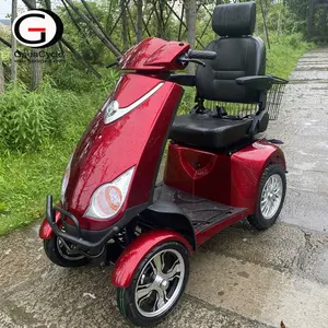 Gaea sıcak satış yaşlılar kullanarak 4 tekerlekli elektrik motorlu scooter dört tekerlekli tekerlekli sandalye engelli kişi için