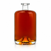 Bouteilles en verre de luxe OEM de grande capacité, forme unique, pour alcool, vin, vodka, whisky, rhum, tequila, emballage