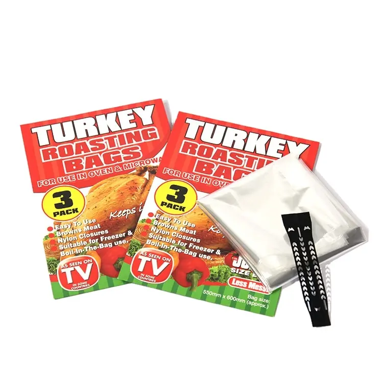 Большие пакеты для духовки из Турции для приготовления мяса, индейки, рыбы, овощей