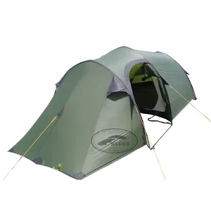 خيمة خفيفة فاخرة خضراء بأعلى جودة من الدرجة الأولى ذات مظهر شفاف خفيفة الوزن من النايلون المصنوع من السيليكون المنفرد للتخييم