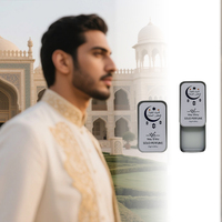 Parfum solide islamique 15g - Parfum de luxe au parfum de lavande, parfum longue durée, portable pour les voyages, adapté aux hommes et aux femmes