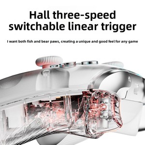 K20 TMR Dual-<span class=keywords><strong>Controller</strong></span> für PC & Heimgebrauch, Spielcontroller mit Aktivkohle-Aktivierung, Kompatibel mit Android IOS, Elektrische Stromquelle - Product Image 3