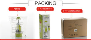 <span class=keywords><strong>Hachoir</strong></span> à oignon et presse-ail en plastique, nouveau design, vu à la télévision - Product Image 6