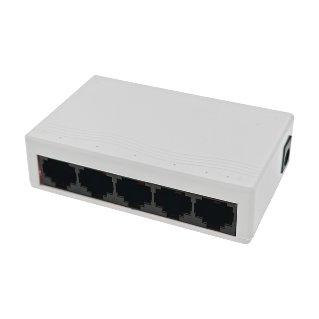 5 Port Gigabit Ethernet Switch Plastic Case 10/100/1000Mbps Desktop Wall Mount RJ45 Network Switch  Gigabit Lan Switch