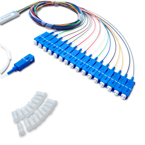 Conector de Tubo de Acero PLC 1*16 SC/UPC de 0.9mm para Fibra Óptica, Uso Interior/Exterior, Wi-Fi 3G 4G, Red Inalámbrica - Product Image 5
