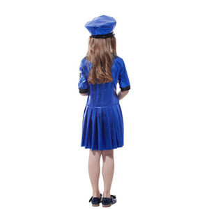 DIXU <span class=keywords><strong>nouveau</strong></span> Costume d'Halloween uniforme de <span class=keywords><strong>police</strong></span> pour enfants maternelle activité parent-enfant uniforme de <span class=keywords><strong>police</strong></span> féminin Costume de fête - Product Image 5