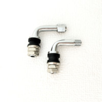 Valve de pneu tubeless solide pour moto Toolon New VS-8-90 à fixation par serrage en laiton