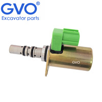 Vanne solénoïde proportionnelle de pompe hydraulique GVO YT35V00005F1 à commande pilote et verrouillage de sécurité pour excavatrice SK60SR SK60-1