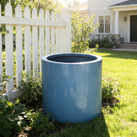 Pots de fleurs en métal pour jardin, vente en gros, adaptés à une utilisation dans les rues, dans les hôtels et les appartements ; personnalisation, boîte à fleurs