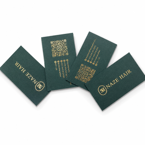 Luxe goudenfolie bedrukte visitekaartjes, reclamekaartjes, bedankkaartjes voor kleine bedrijven. - Product Image 2