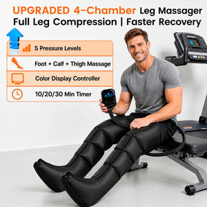 Produits tendances Z09, appareil de massage des jambes rechargeable, 5 modes de massage, soulagement de la douleur et des courbatures, masseur de jambes à compression d'air - Product Image 3