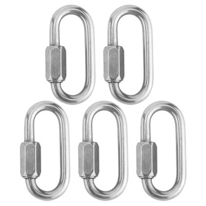 Gancho de conexión rápida en forma de U de acero inoxidable para uso en cadenas de mascotas y camping al aire libre - Product Image 3