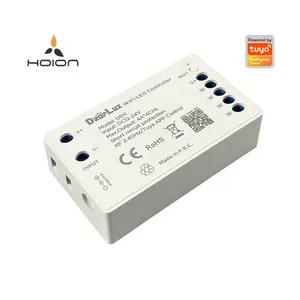 Rf controle remoto sem fio inteligente led luz de tira única cor cct tuya app wifi levou controlador rgb rgbw rgbww