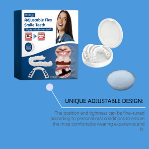 Oralhoe - Retenedor Dental Ajustable de Plástico con Clip, Simulación de <span class=keywords><strong>Dentadura</strong></span> Postiza, Relleno Dental Temporal, Cuidado Dental Ortodóntico - Product Image 5