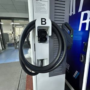 Chargeur rapide DC 80 kW haute performance à double connecteur CCS2 GBT, station de <span class=keywords><strong>recharge</strong></span> intelligente 4G RFID pour véhicules, avec télécommande et interaction vocale mains libres - Product Image 5