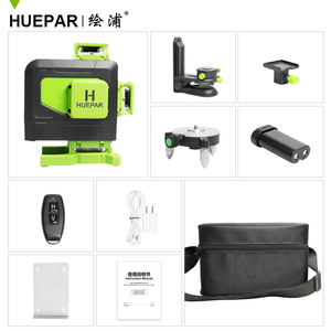 <span class=keywords><strong>Nivel</strong></span> Láser <span class=keywords><strong>Huepar</strong></span> 904DG para Azulejos, Autonivelante Verde de 360 Grados Horizontal y Vertical, <span class=keywords><strong>16</strong></span> Líneas Múltiples, <span class=keywords><strong>Nivel</strong></span> Láser <span class=keywords><strong>4D</strong></span> para Pisos - Product Image 2