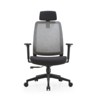 Chaise de bureau moderne en vente directe d'usine Chaise de bureau ergonomique en maille Équipement de bureau Chaise d'ordinateur
