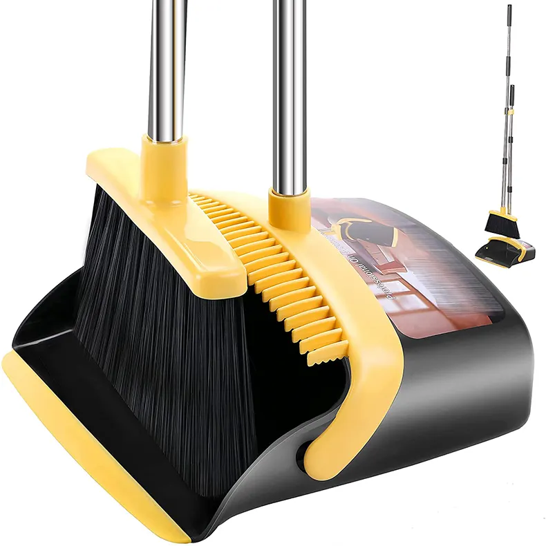 best selling trending products 2023 new arrivals eco friendly household products dustpan   broom with long handle brush