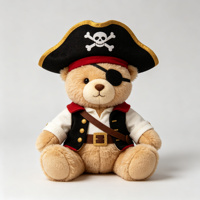 Ours en peluche personnalisé OEM, ours en peluche doux avec différentes tenues d'emploi pour cadeau d'entreprise