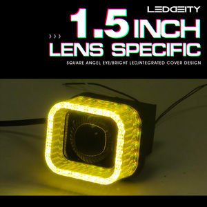 Leddeity nắp ống kính máy chiếu LED 1.5 inch Nắp ống kính máy chiếu LED xe hơi 5D Đèn chạy ban ngày - Product Image 2