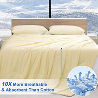 Couette d'été matelassée respirante et moderne, rafraîchissante, écologique, Q-Max>0.5, Arc-Chill, légère, double face rafraîchissante