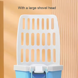 Pelle à litière pour chat en plastique tout-en-un de grande capacité multifonctionnelle et écologique Boîte de rangement pour déchets d'animaux domestiques - Product Image 6