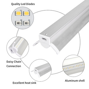 Tube LED T8 à Spectre Complet pour la Croissance des Plantes, 0,6 m, <span class=keywords><strong>Lampe</strong></span> Supplémentaire à Haute Efficacité Lumineuse pour <span class=keywords><strong>Semis</strong></span>, <span class=keywords><strong>Culture</strong></span> Tissulaire et Légumes Feuillus - Product Image 3