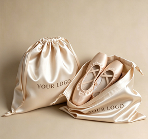 New Satin Drawstring Storage Bag Perfume Pouch <b>Small</b> Minimalist <b>White</b> Jewelry Gift Pouch With Flowers And Fabric Samples - Product Image 4