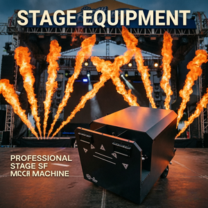 Máquina de fuego con efecto especial de 5 cabezales para DJ, conciertos, espectáculos musicales, estadios, con control DMX512 - Product Image 3