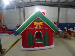 Décoration <span class=keywords><strong>de</strong></span> Noël Santa House <span class=keywords><strong>Maison</strong></span> <span class=keywords><strong>de</strong></span> Noël gonflable géante avec éclairage LED - Product Image 6