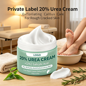<span class=keywords><strong>Crema</strong></span> Exfoliante para Manos y Pies con <span class=keywords><strong>20</strong></span>% de <span class=keywords><strong>Urea</strong></span> y 2% de Ácido Salicílico, Marca Privada, Cuidado de Callosidades, Suavizante para Piel Seca y Áspera - Product Image 2